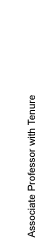 Associate Professor with Tenure
