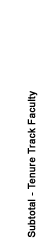 Subtotal-Tenure Track Faculty