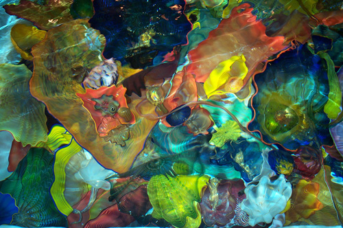 Chihuly Studio swimming pool