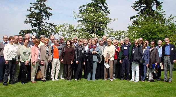 Council members and friends