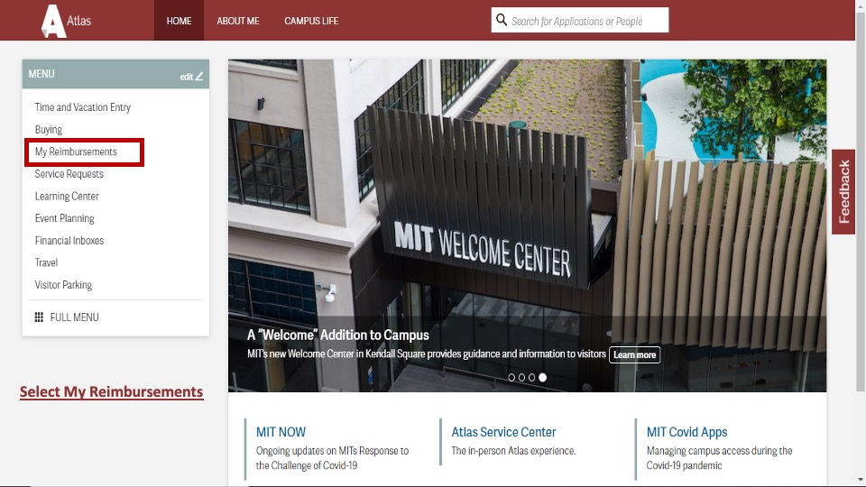 Select My Reimbursement